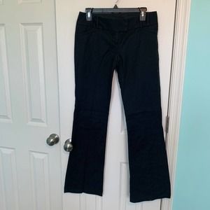 The Limited Women's Size 4 Black Drew Straight Leg Pants‎